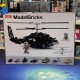 ModelBricks Army Modèle M38–B0752 Hélicoptère de Combat - Sluban