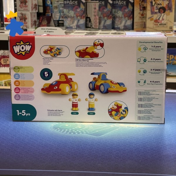 2 voitures de course Turbo Twins - Wow Toys