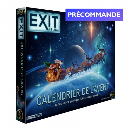 Exit : Calendrier de l'Avent - Course Intergalactique - Sortie le 11/9