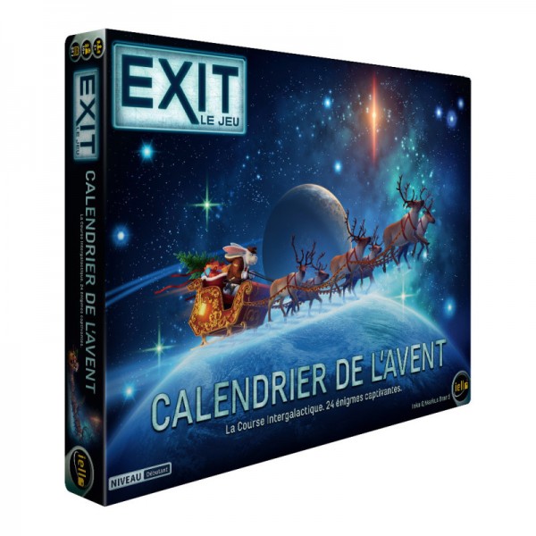 Exit : Calendrier de l'Avent - Course Intergalactique - Sortie le 11/9