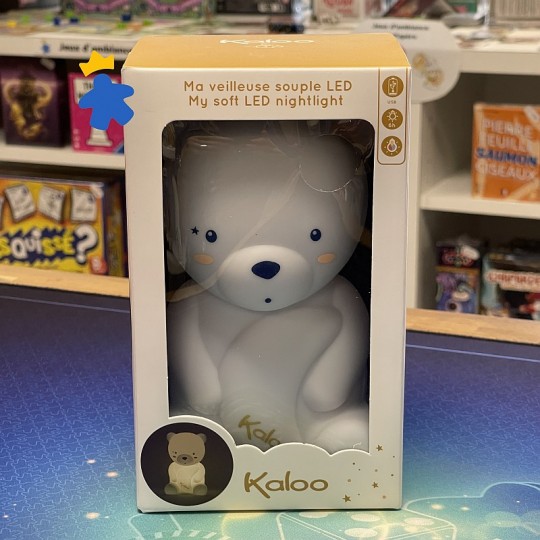 Ma veilleuse souple LED souple Ours Silicone - Kaloo
