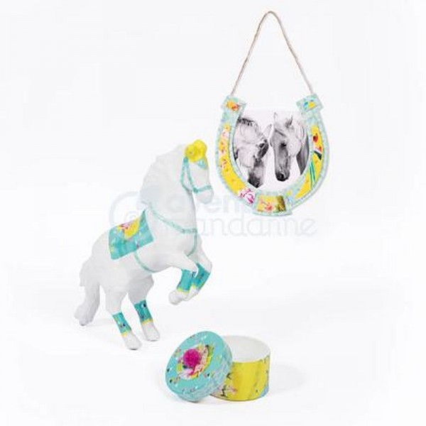Coffret Décopatch Équitation - Avenue Mandarine