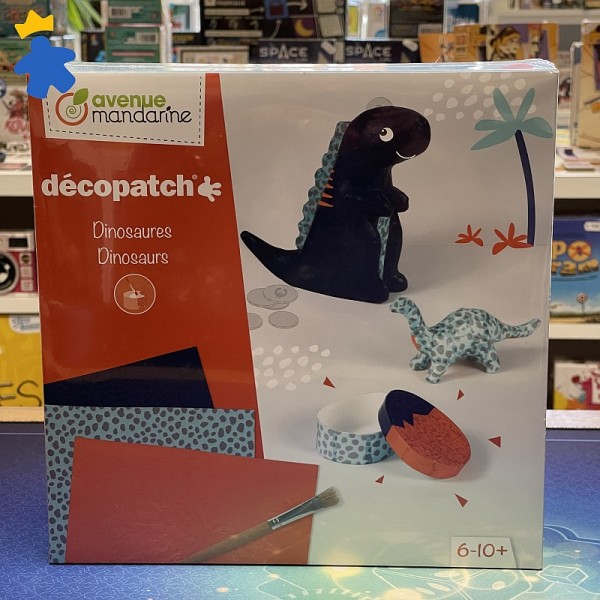 Coffret Décopatch Dinosaures - Avenue Mandarine