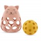 Hochet sensoriel en silicone Mrs Cat - Trixie
