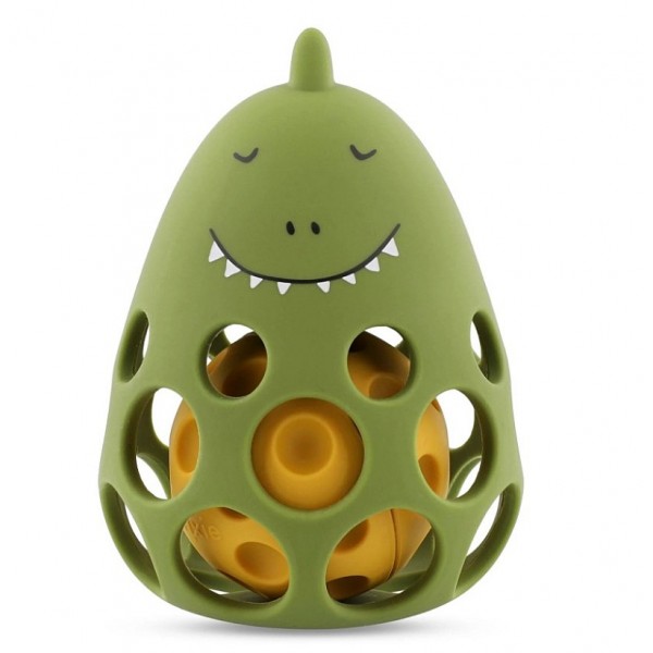 Hochet sensoriel en silicone Mr Dino - Trixie