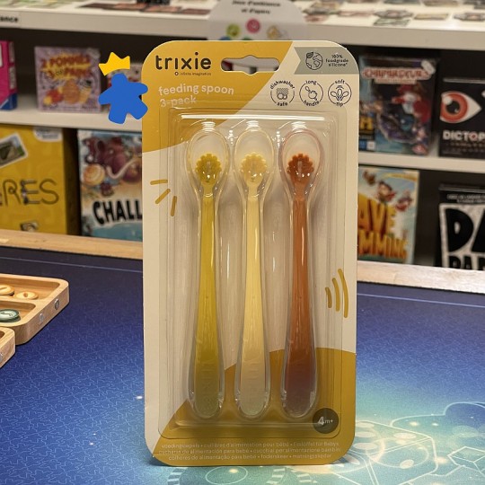 Cuillères d'alimentation pour bébé 3-pack - Mr Lion - Trixie