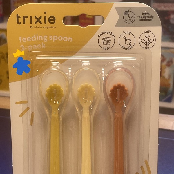 Cuillères d'alimentation pour bébé 3-pack - Mr Lion - Trixie