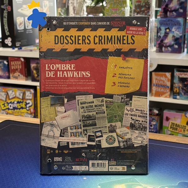 Dossiers Criminels L'Ombre de Hawkins - Platonia Games