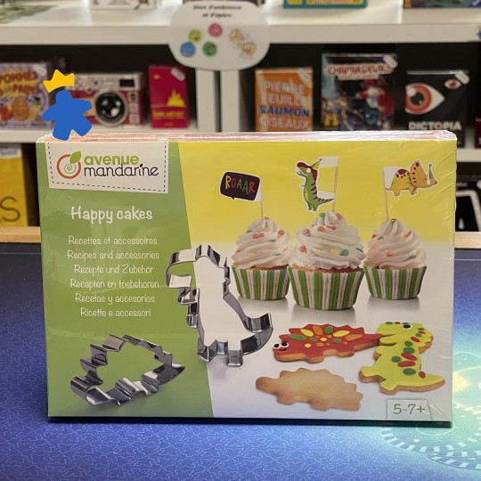 Happy cakes Dinosaures - Avenue Mandarine