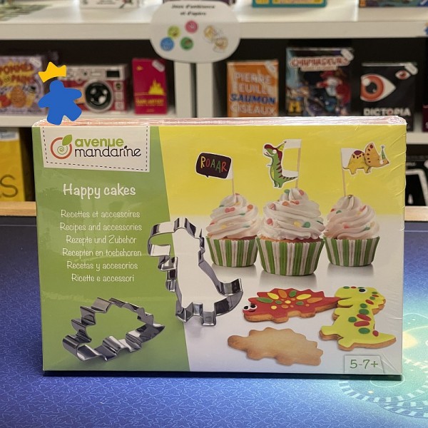 Happy cakes Dinosaures - Avenue Mandarine