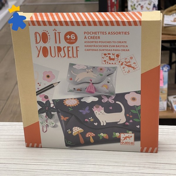 Do iy Yourself - Pochettes assorties à créer Joyeux amis - Djeco