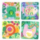 Coloriages magiques - Coucou caché maman-bébé du jardin - Djeco
