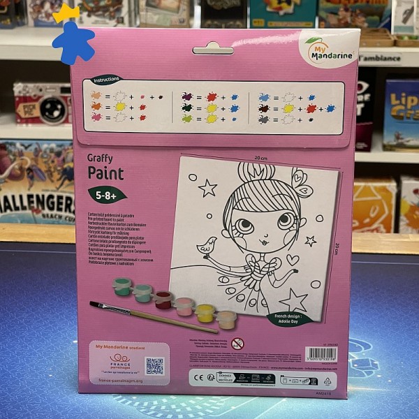 Graffy Paint Princesse - Avenue Mandarine