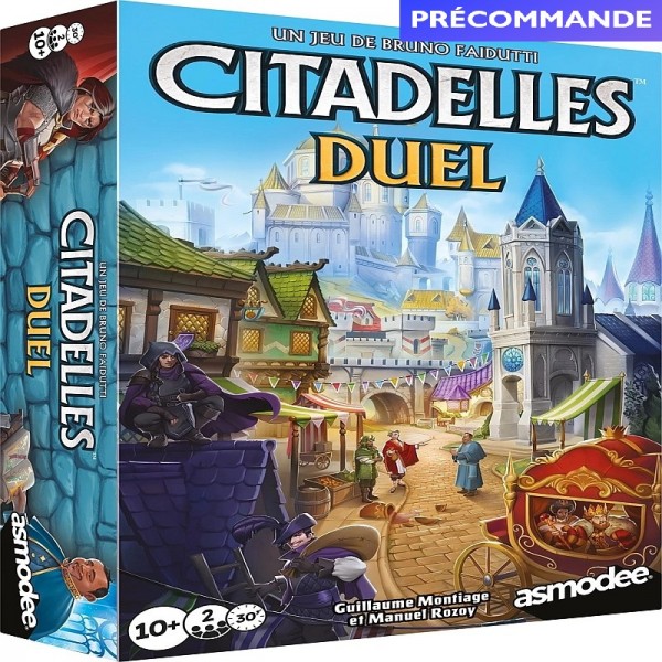 Citadelles Duel - ZMan Games - Sortie le 23/10