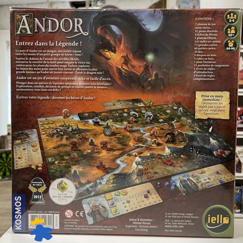 Andor: Le Froid Éternel - Jeu de société : règles, avis, extensions