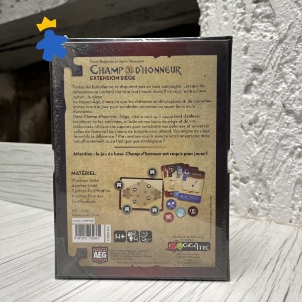 GIGAMIC - Campo D'Onore: Estensione Felonie - Nuove Unità E Capacità Per Il Gioco Da Tavolo