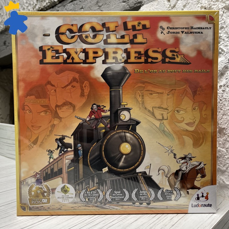 Jeu De Société COLT EXPRESS - Train & Stratégie - 2 à 6 Joueurs - Dès 10 Ans - NEUF Sous Blister