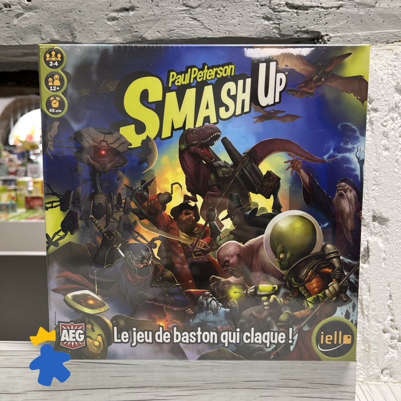 IELLO Smash Up Erweiterung „Zufällige Ähnlichkeiten“ – 4 Neue Decks, Auf Französisch, Für Mehr Spielspaß