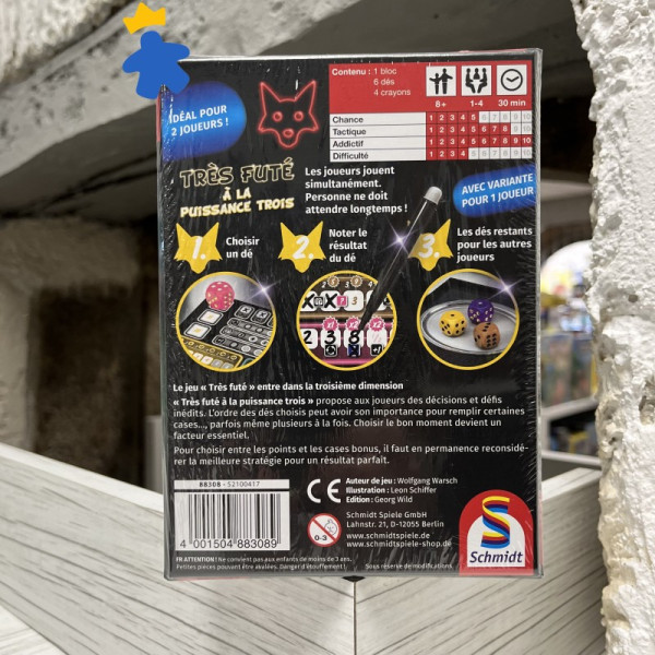 Très Futé à la Puissance Trois - Schmidt