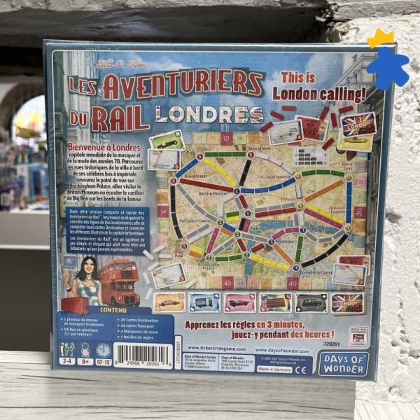 Les Aventuriers du Rail Londres - Days of Wonder