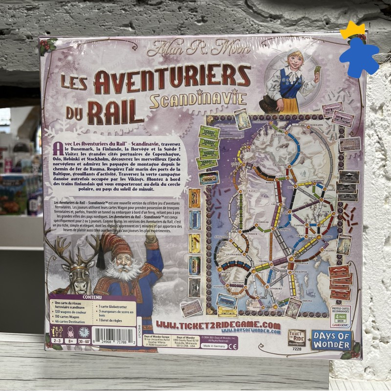 Promo Les Aventuriers Du Rail Le Train Fantôme - Days Of Wonder chez