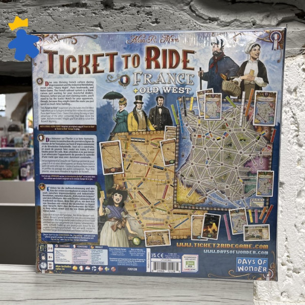 Ticket to Ride France et Old West - Days of Wonder
