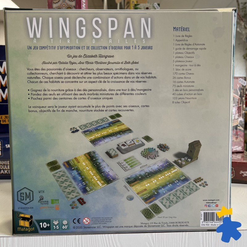 Wingspan - Top jeu de stratégie, de collection et de combos de cartes