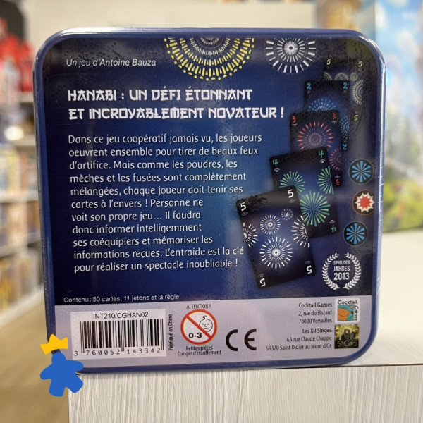 Hanabi - Cocktail Games & Les XII Singes