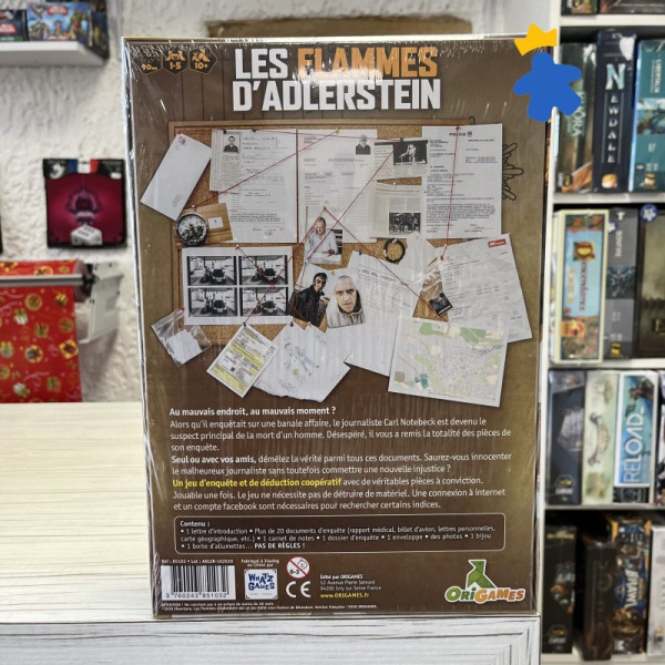 Les Flammes d'Adlerstein - Origames