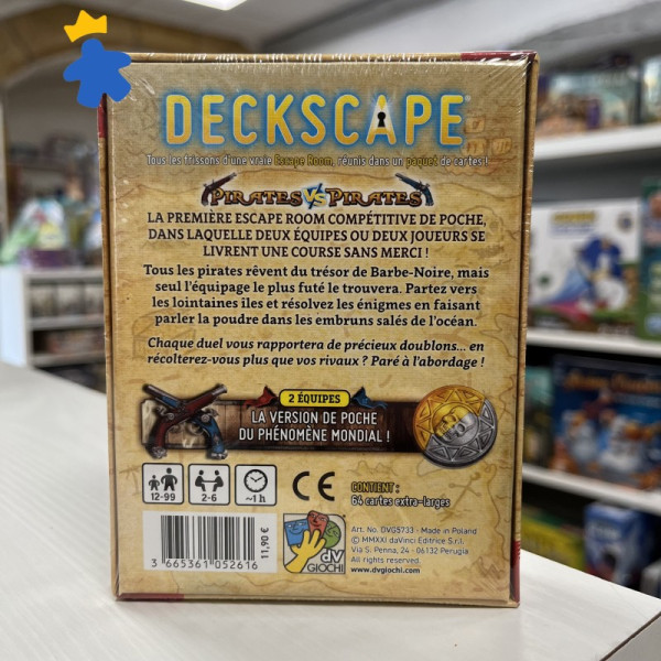 Deckscape Pirates vs Pirates - DV Giochi & Super Meeple