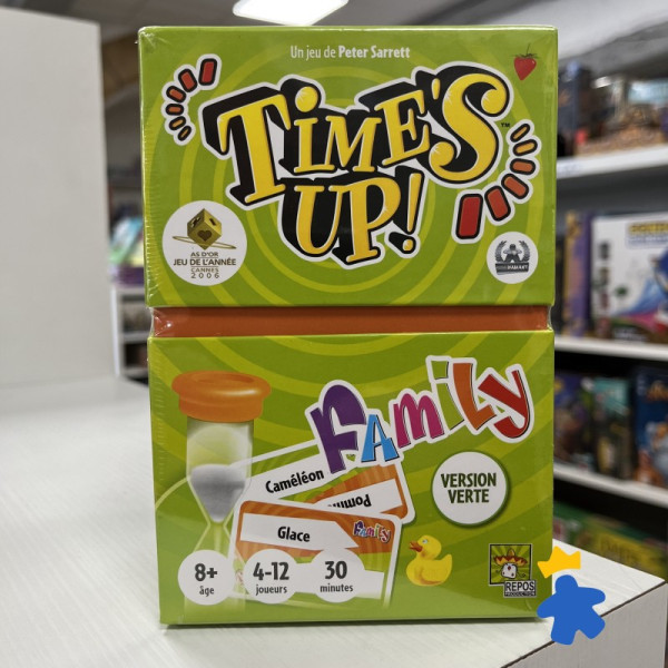 Time's Up! Family version verte - Repos Production