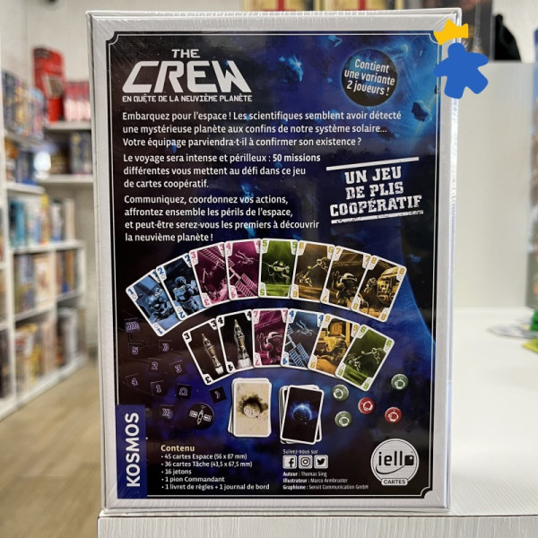The Crew En Quête de la Neuvième Planète - Iello & Kosmos