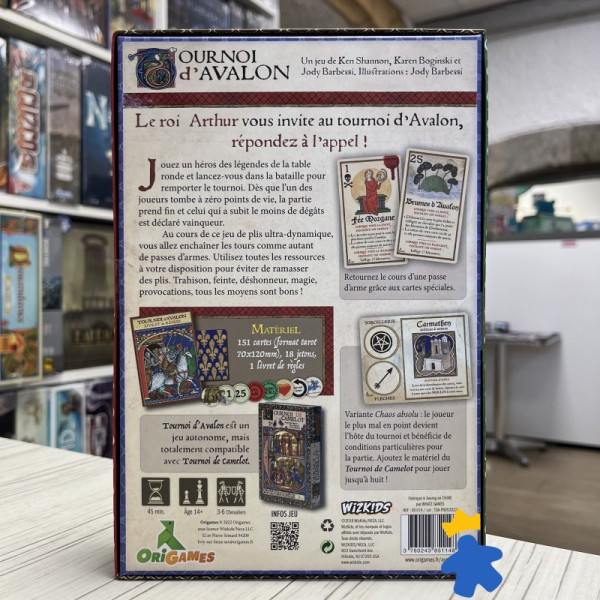 Tournoi d'Avalon - Origames