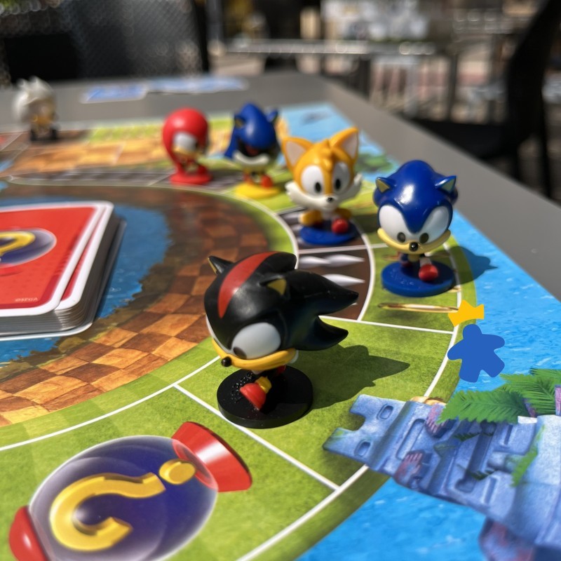 Asmodee - Sonic Super Teams - Jeu Officiel Sega - Jeu de Course avec Sonic Le Hé