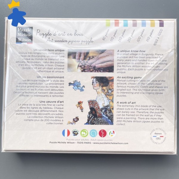 La danseuse Klimt - Puzzle bois de 150 pcs - Puzzle Michèle Wilson