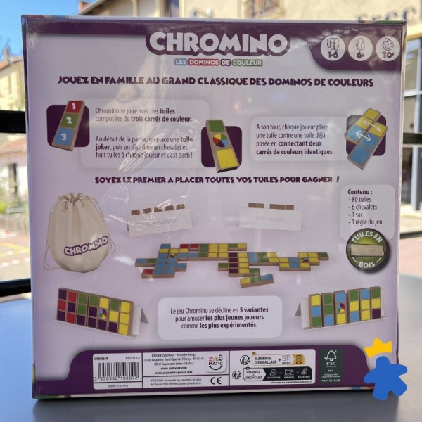 Chromino version Bois - Asmodee