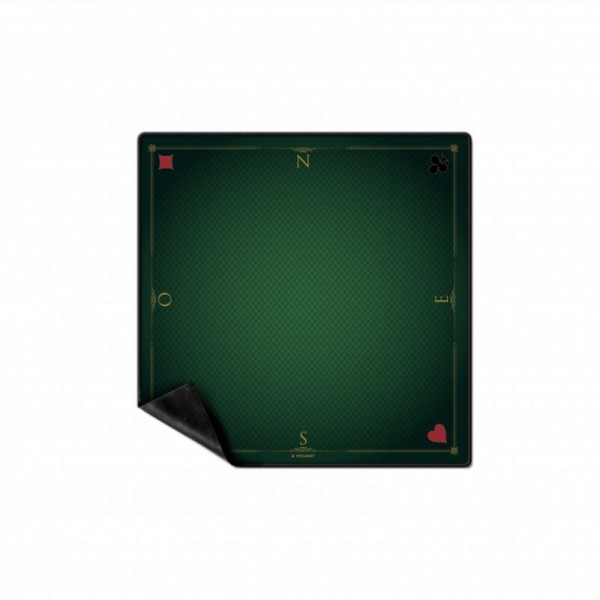 Tapis de cartes Prestige vert 60 x 60 cm - Wogamat