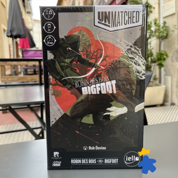 Unmatched Robin des Bois vs Bigfoot - Iello, Mondo Games & Restoration Games