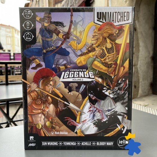 Unmatched Combats de Légende Volume 2 - Iello, Mondo Games & Restoration Games