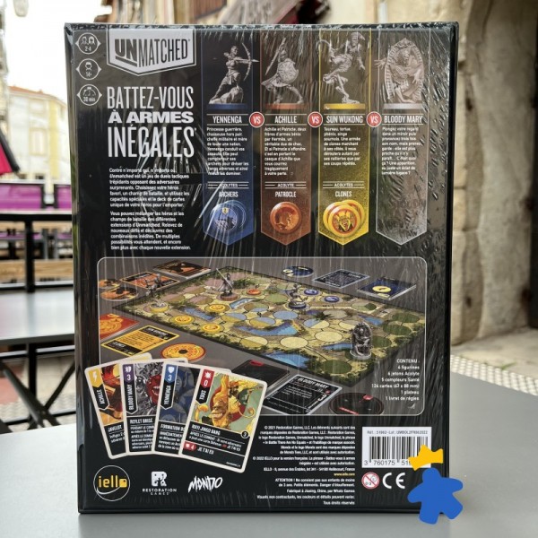 Unmatched Combats de Légende Volume 2 - Iello, Mondo Games & Restoration Games