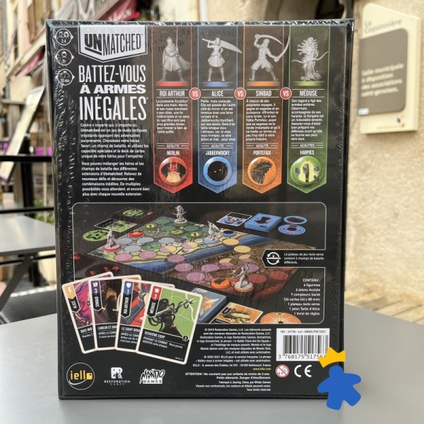 Unmatched Combats de Légende Volume 1 - Iello, Mondo Games & Restoration Games