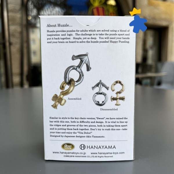 Huzzle Dolce - Cast Puzzle & Hanayama