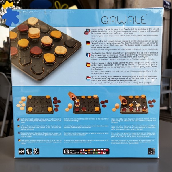 Comprar Qawale MINI - Juego De Mesa Estratégico De Madera Para 2 Jugadores 3421271373117