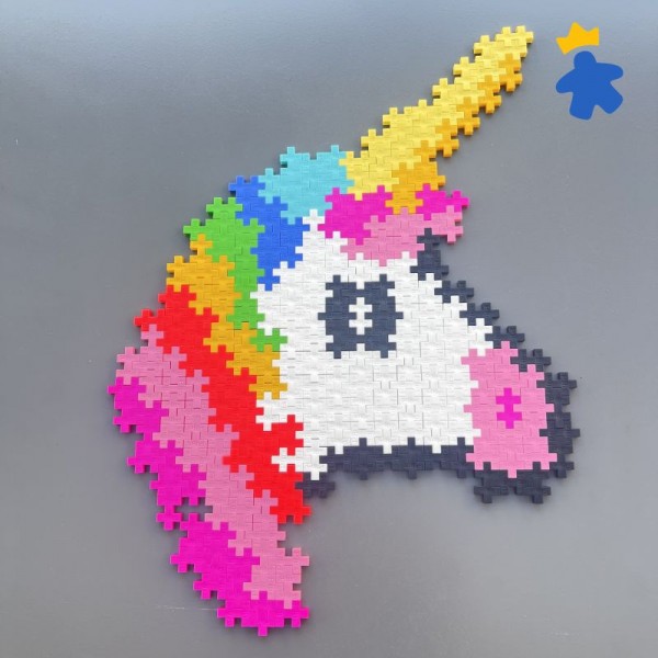 Puzzle par numéro Licorne 250 pcs - Plus Plus