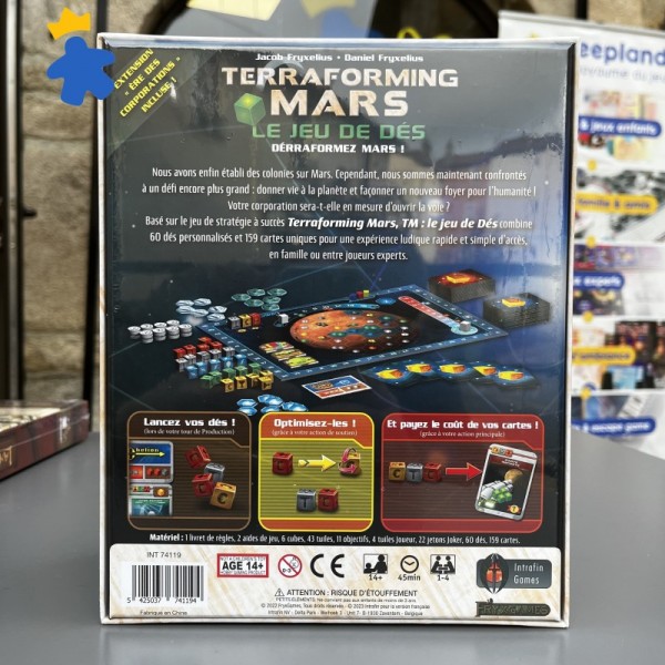 Terraforming Mars Le Jeu de Dés - Fryxgames & Intrafin Games