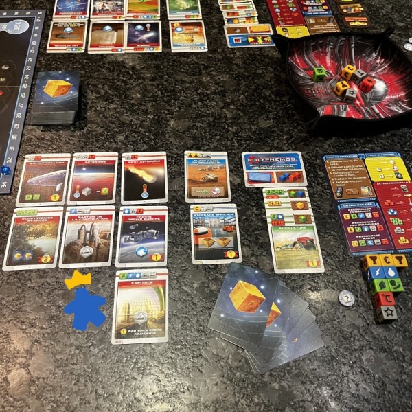 Terraforming Mars Le Jeu de Dés - Fryxgames & Intrafin Games