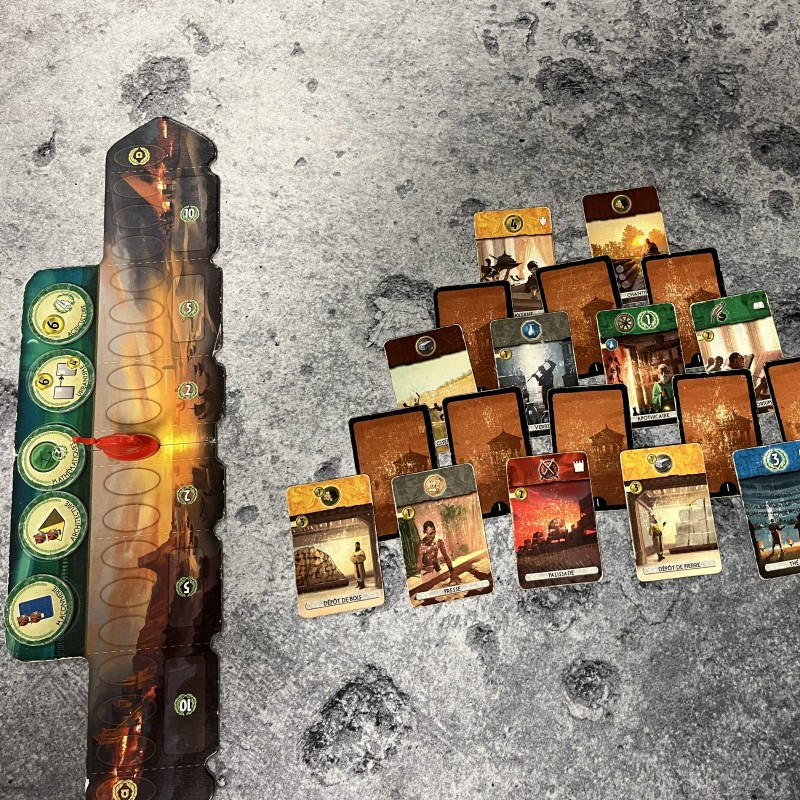 7 Wonders Duel - Top des meilleurs jeux de stratégie à 2 joueurs