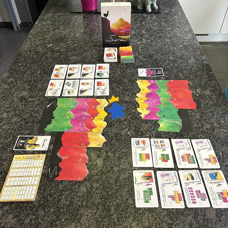 Sierra - Jeu de stratégie, pose et collection de cartes - Meepland