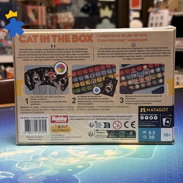 Cat in the Box - Matagot, Hobby Japan & Geronimo Games