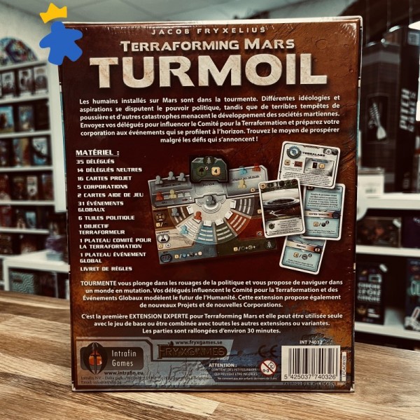 Terraforming Mars Turmoil - Intrafin Games & FryxGames